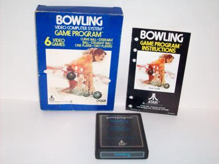 Bowling (Atari text label) (CIB) - Atari 2600 Game